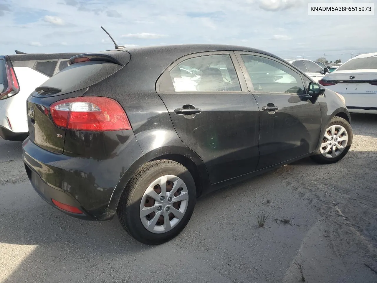 KNADM5A38F6515973 2015 Kia Rio Lx