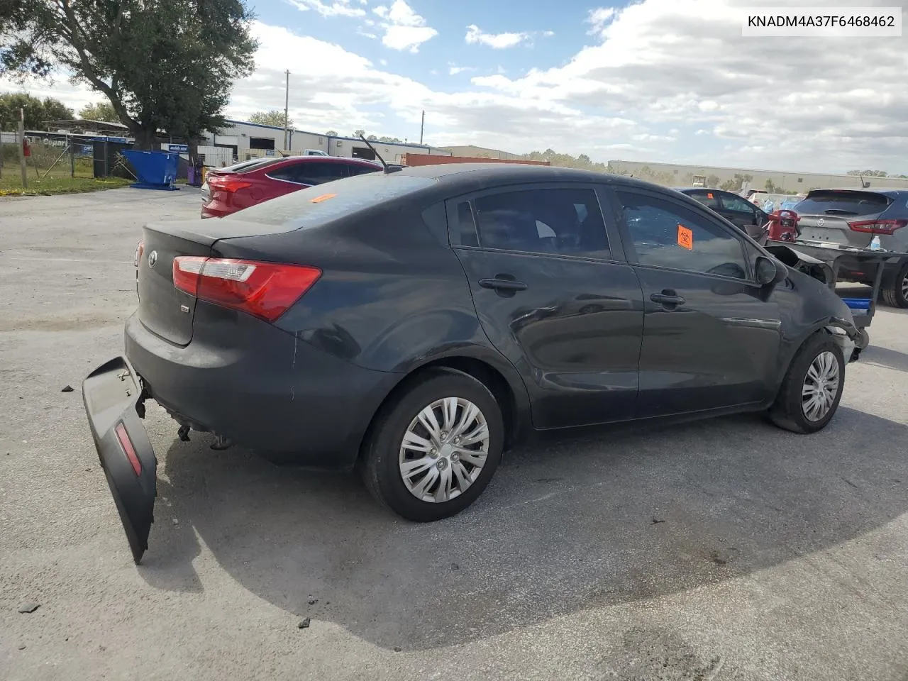 2015 Kia Rio Lx VIN: KNADM4A37F6468462 Lot: 76694274