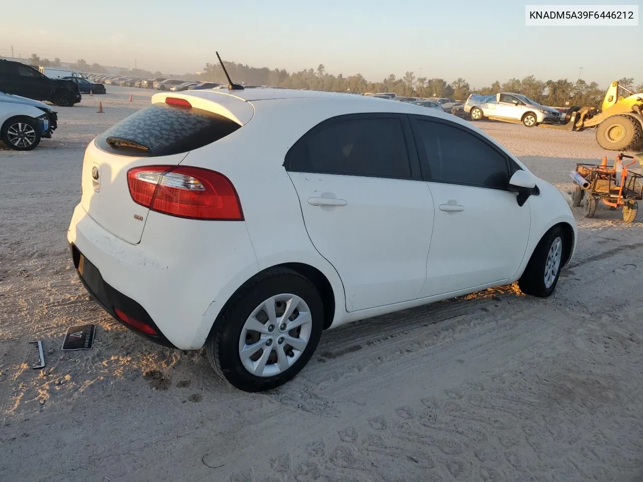 2015 Kia Rio Lx VIN: KNADM5A39F6446212 Lot: 76786364