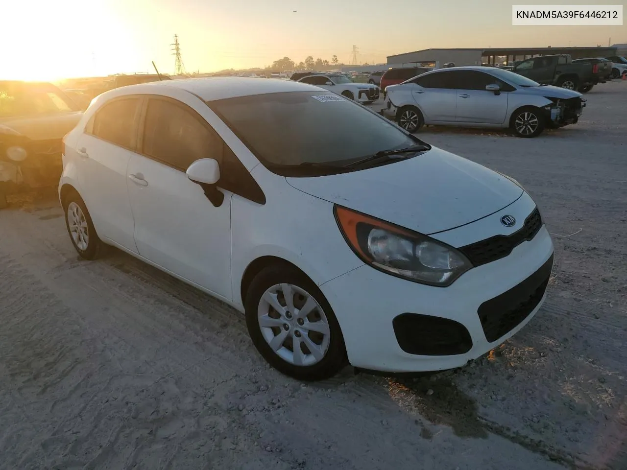 2015 Kia Rio Lx VIN: KNADM5A39F6446212 Lot: 76786364