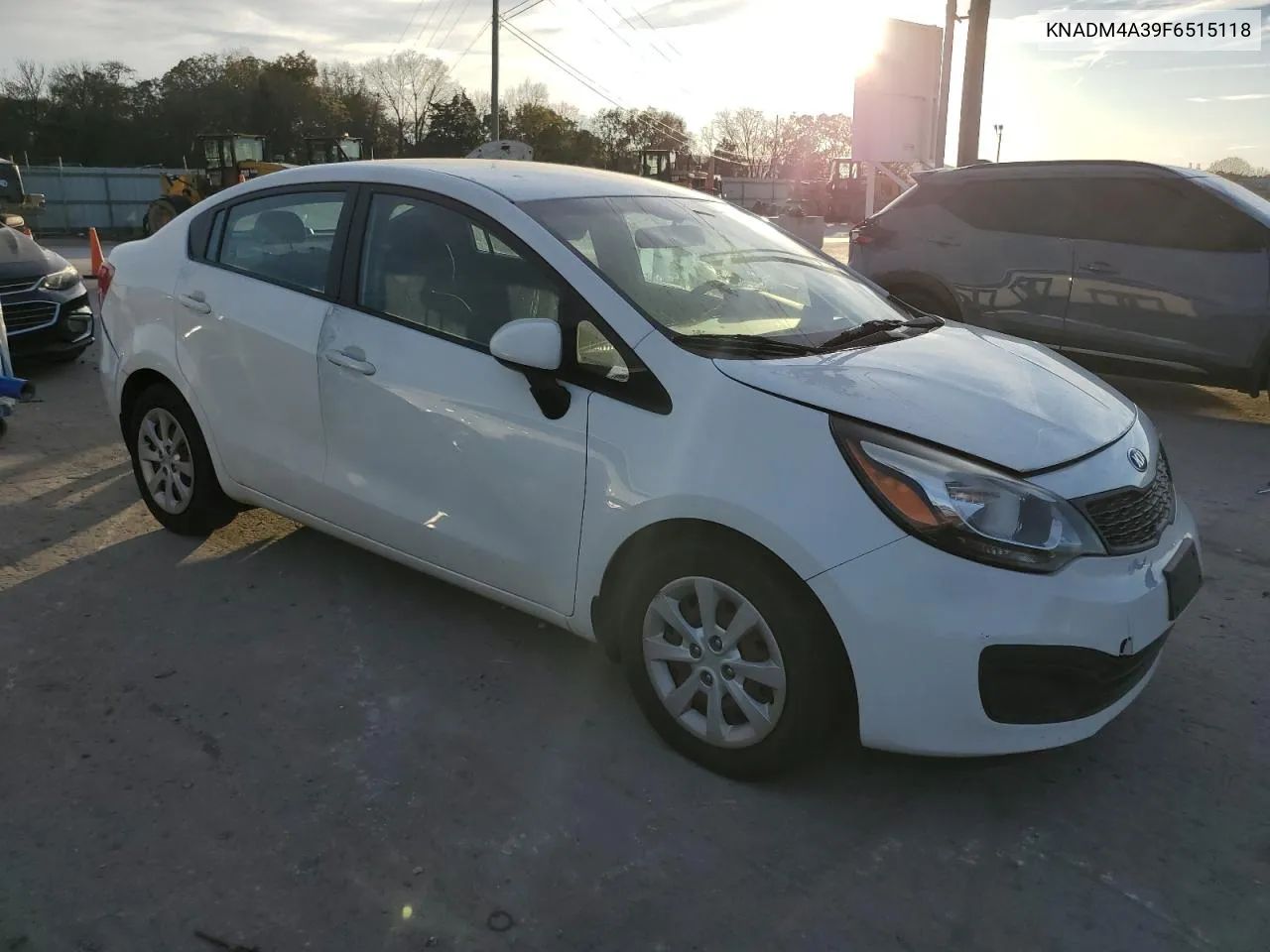 KNADM4A39F6515118 2015 Kia Rio Lx