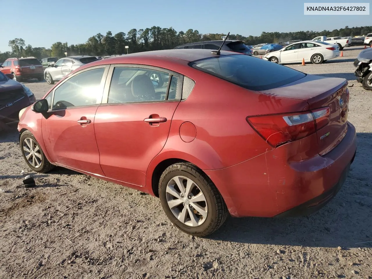 2015 Kia Rio Ex VIN: KNADN4A32F6427802 Lot: 80270014