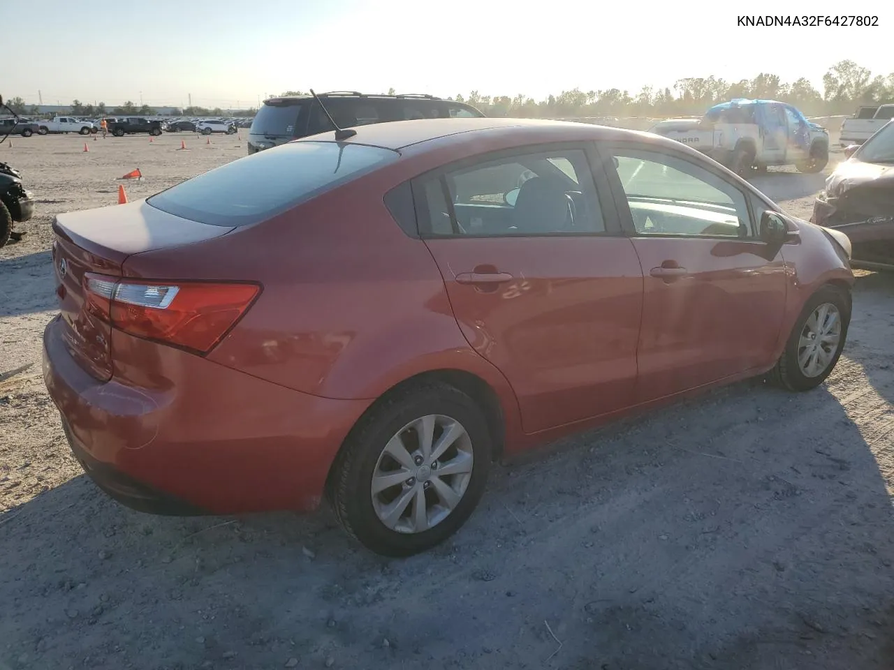 2015 Kia Rio Ex VIN: KNADN4A32F6427802 Lot: 80270014