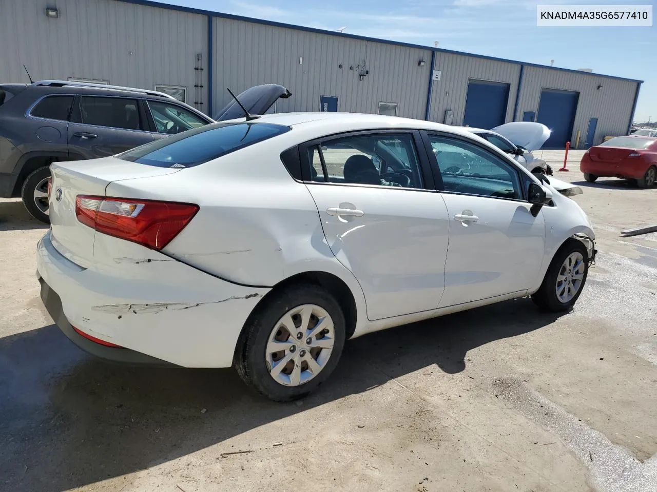 2016 Kia Rio Lx VIN: KNADM4A35G6577410 Lot: 43571064