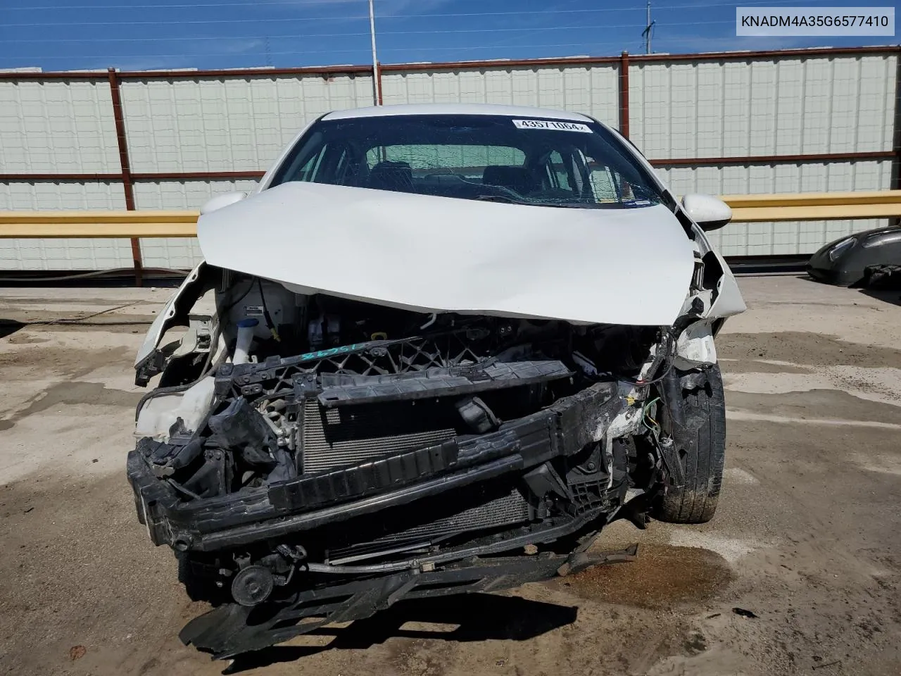 KNADM4A35G6577410 2016 Kia Rio Lx