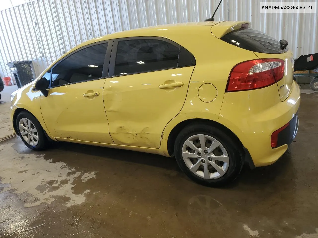 2016 Kia Rio Lx VIN: KNADM5A33G6583146 Lot: 51043944