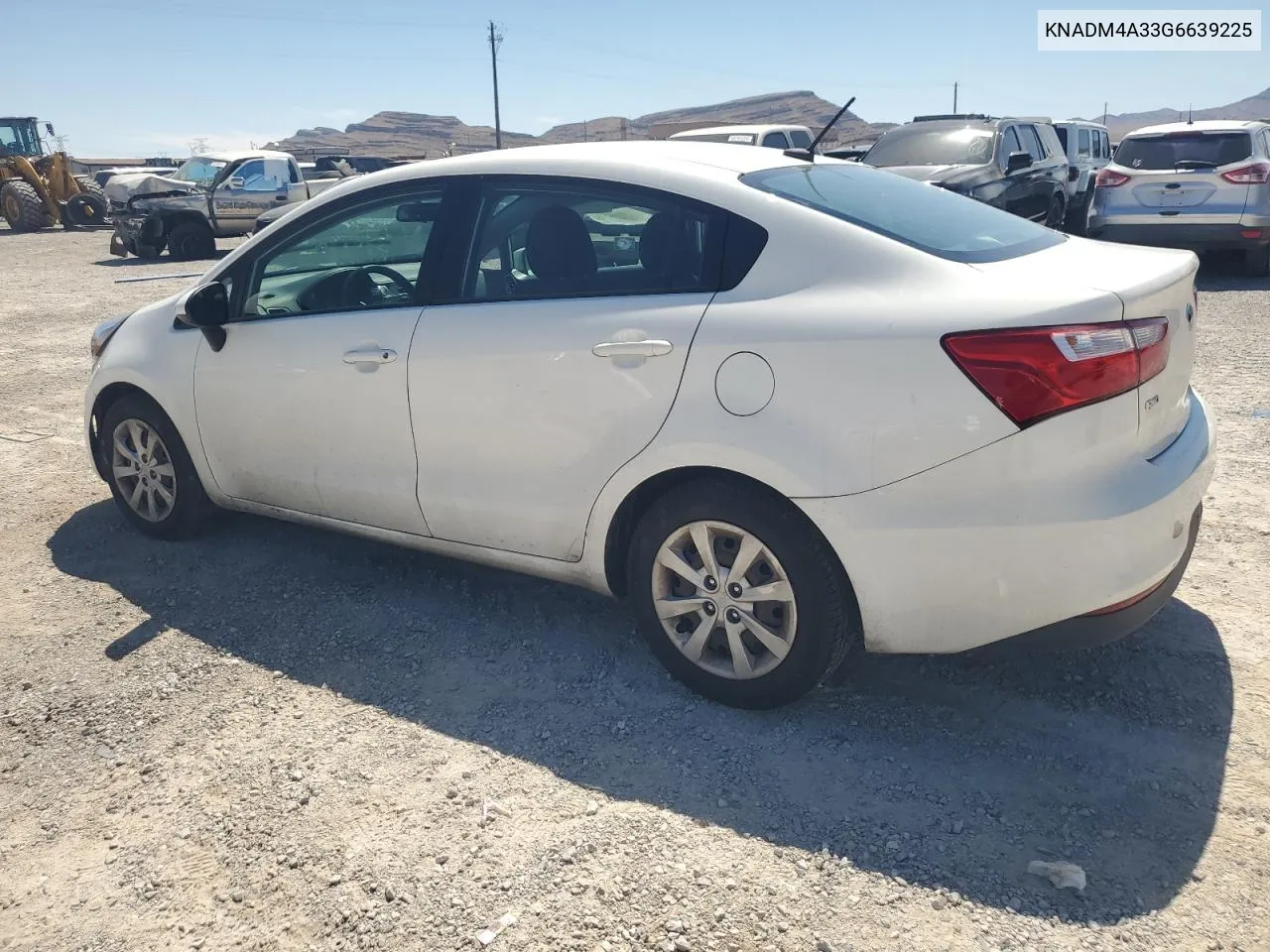 2016 Kia Rio Lx VIN: KNADM4A33G6639225 Lot: 55574814