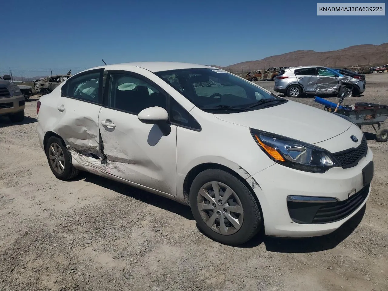 KNADM4A33G6639225 2016 Kia Rio Lx