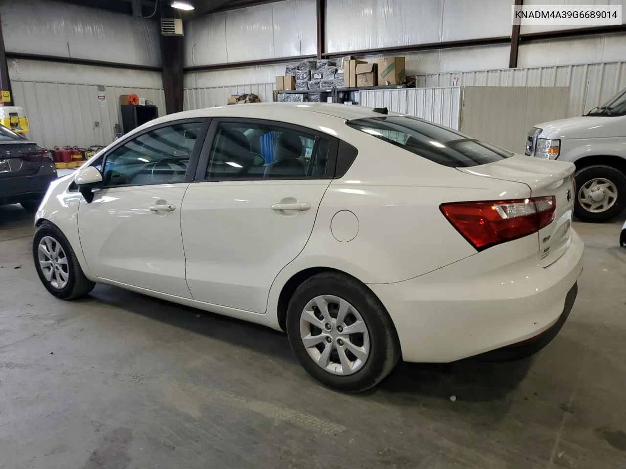 2016 Kia Rio Lx VIN: KNADM4A39G6689014 Lot: 58010324