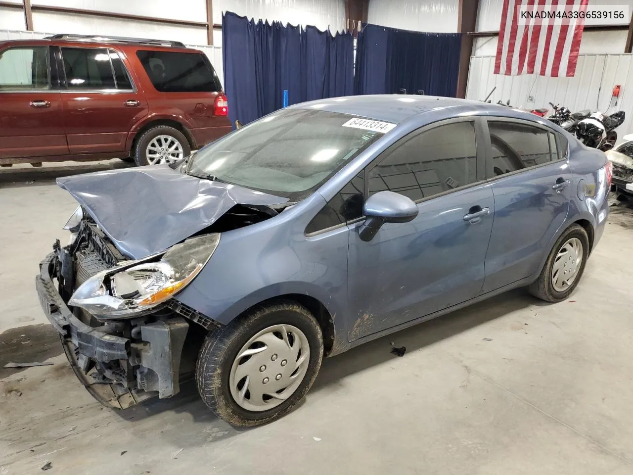 KNADM4A33G6539156 2016 Kia Rio Lx