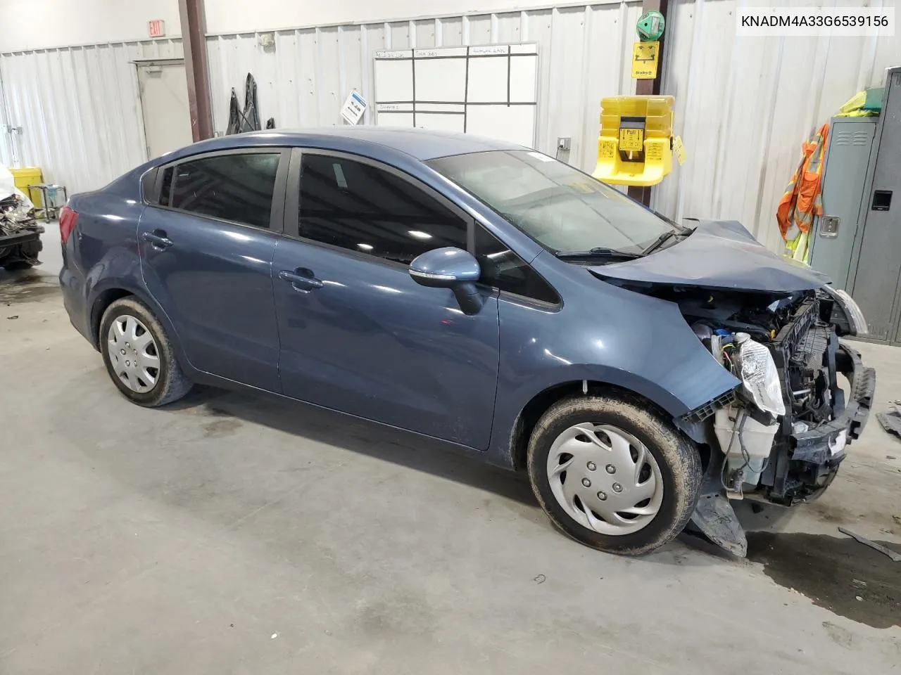 2016 Kia Rio Lx VIN: KNADM4A33G6539156 Lot: 64413314