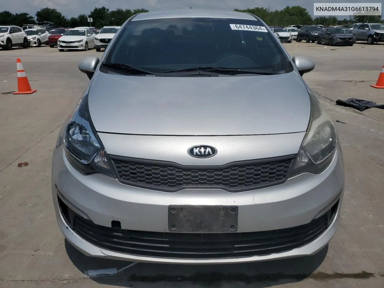 KNADM4A31G6611794 2016 Kia Rio Lx