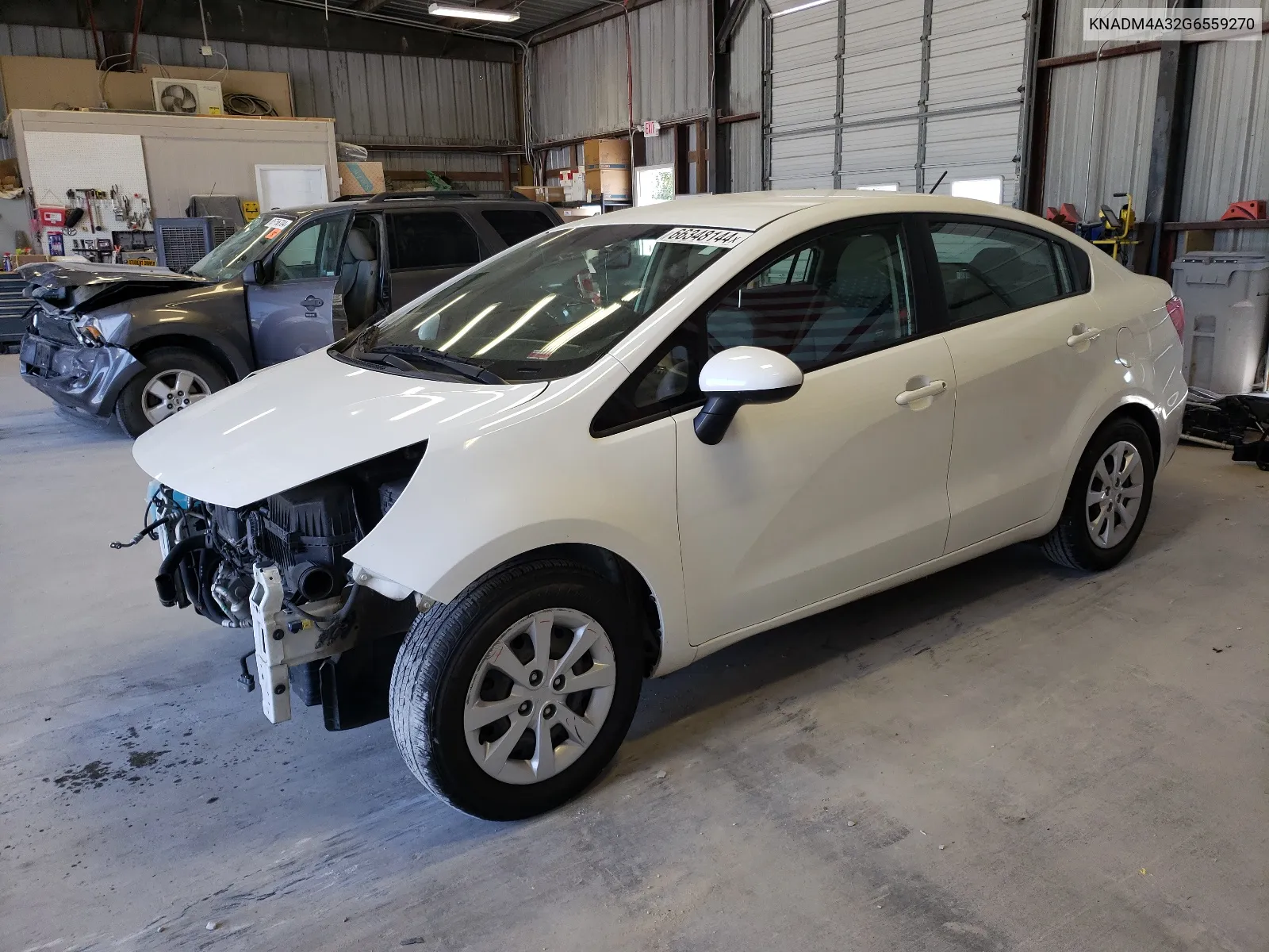 2016 Kia Rio Lx VIN: KNADM4A32G6559270 Lot: 66348144