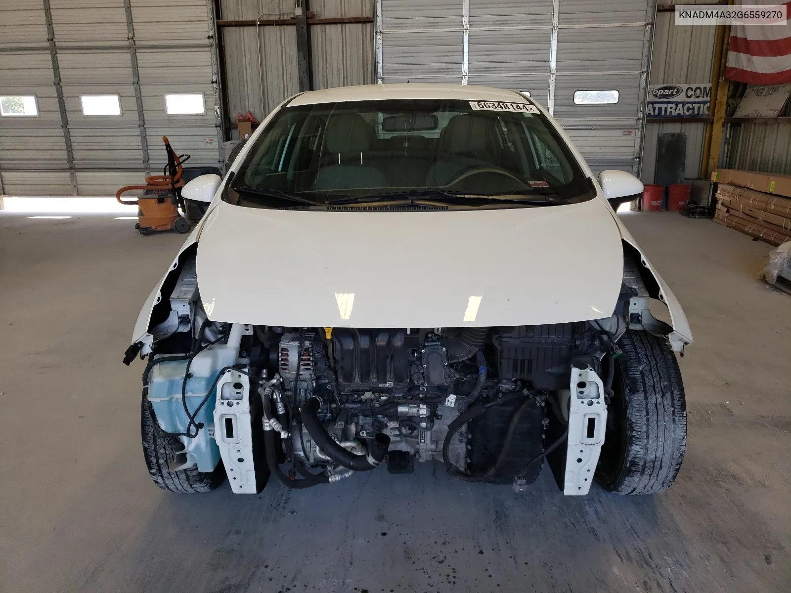 2016 Kia Rio Lx VIN: KNADM4A32G6559270 Lot: 66348144