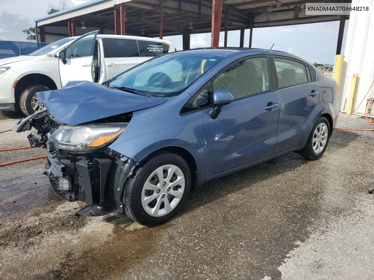 KNADM4A37G6648218 2016 Kia Rio Lx