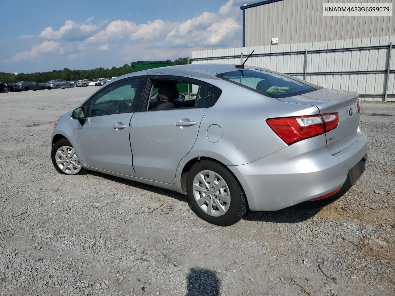 2016 Kia Rio Lx VIN: KNADM4A33G6599079 Lot: 67303434