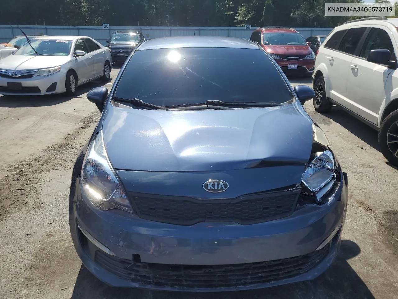 2016 Kia Rio Lx VIN: KNADM4A34G6573719 Lot: 67548444