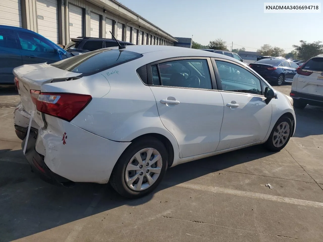 KNADM4A34G6694718 2016 Kia Rio Lx