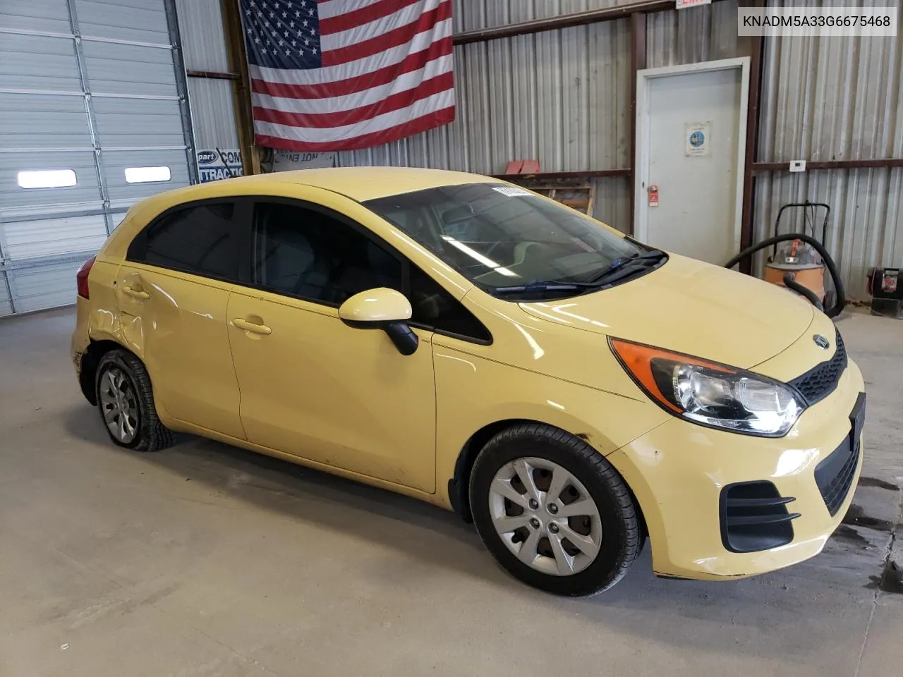 KNADM5A33G6675468 2016 Kia Rio Lx