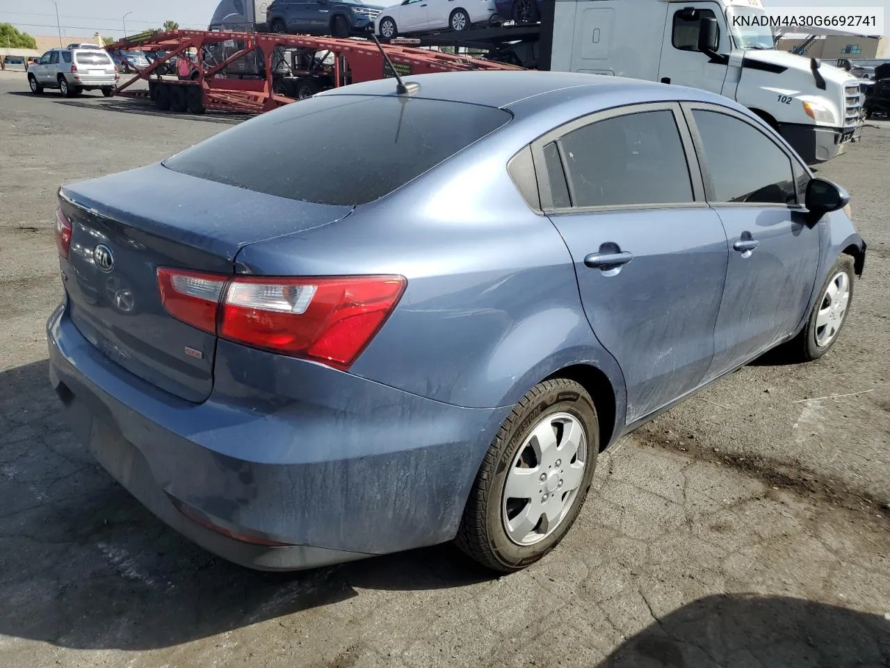 KNADM4A30G6692741 2016 Kia Rio Lx