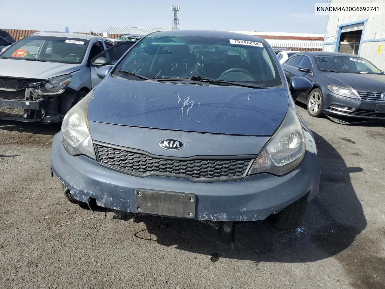 KNADM4A30G6692741 2016 Kia Rio Lx