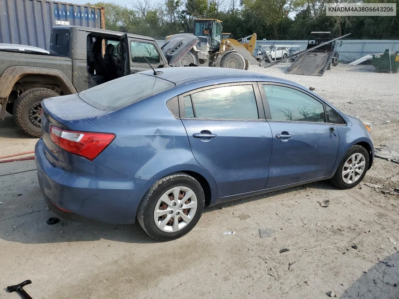 KNADM4A38G6643206 2016 Kia Rio Lx