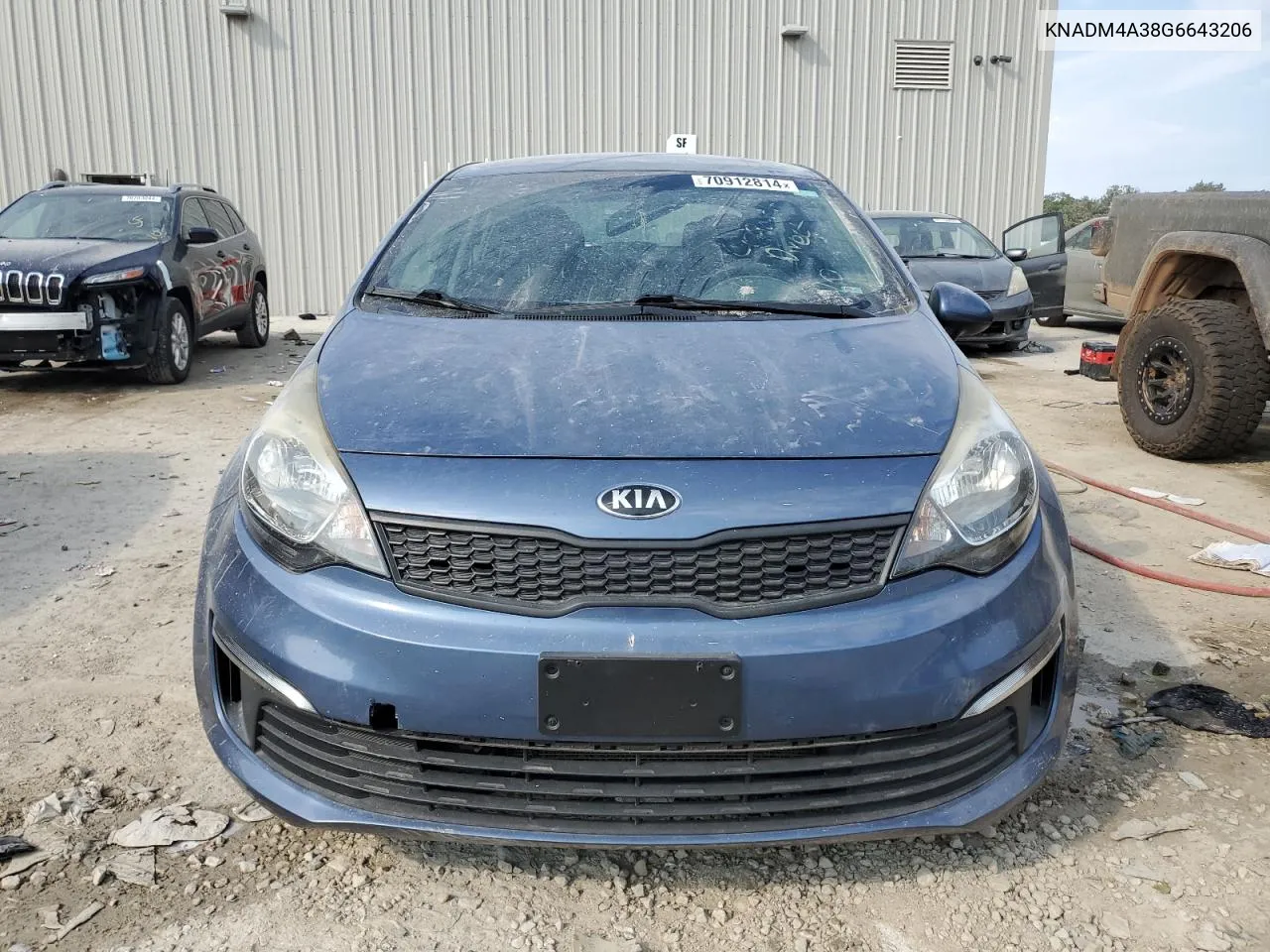 KNADM4A38G6643206 2016 Kia Rio Lx