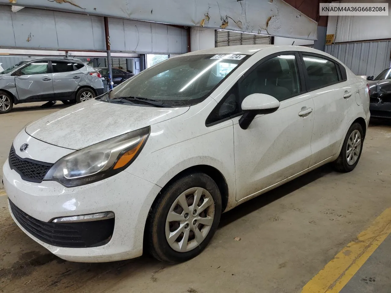 2016 Kia Rio Lx VIN: KNADM4A36G6682084 Lot: 71290124