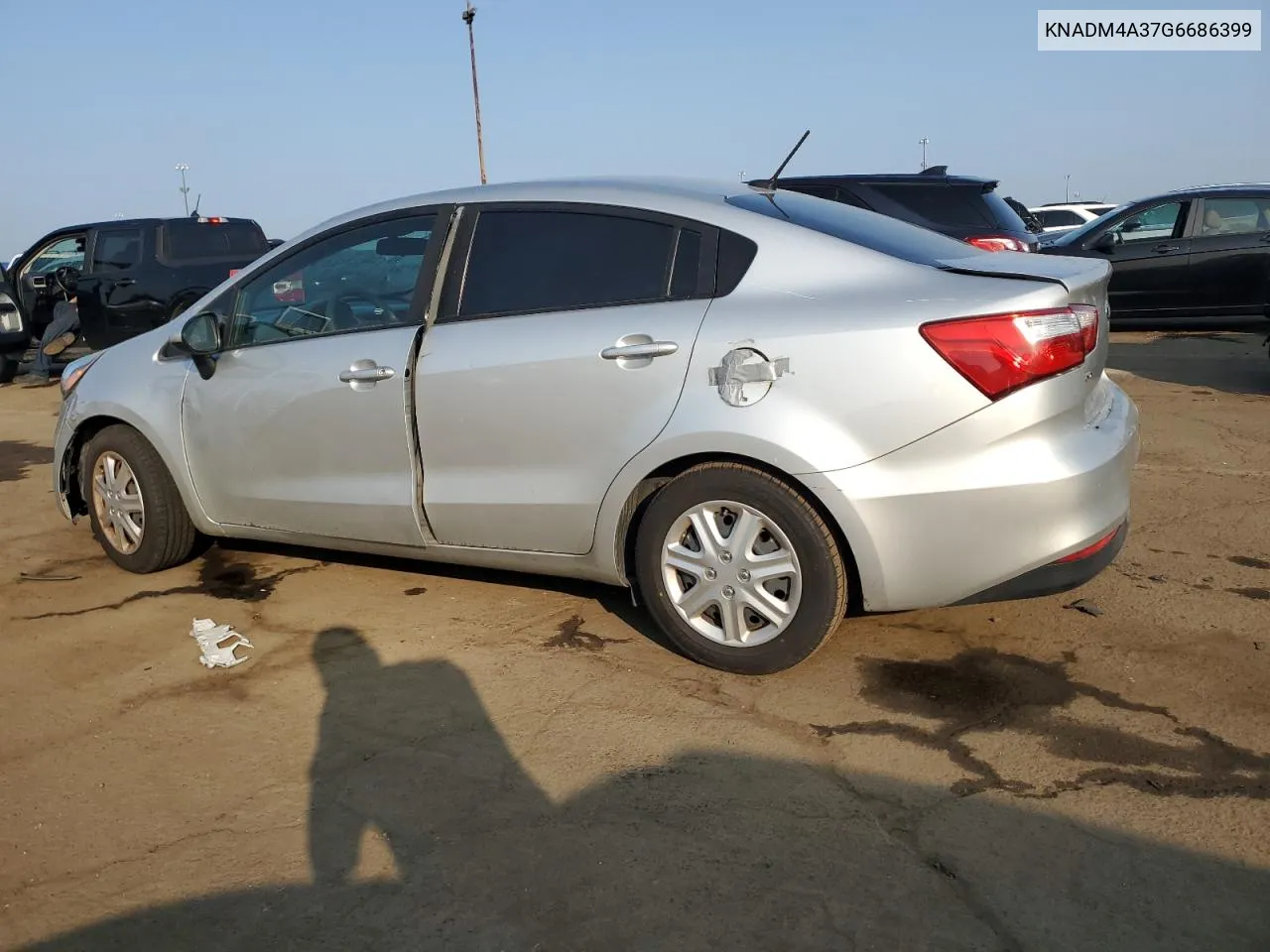 KNADM4A37G6686399 2016 Kia Rio Lx