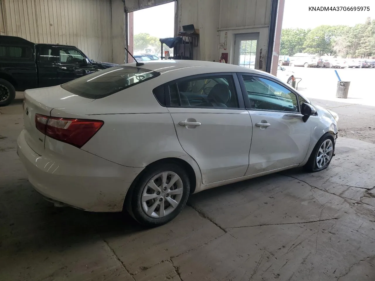 2016 Kia Rio Lx VIN: KNADM4A37G6695975 Lot: 71628664