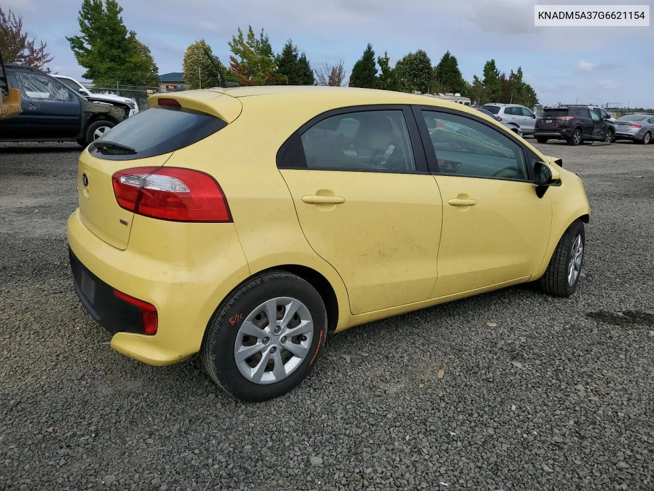 KNADM5A37G6621154 2016 Kia Rio Lx