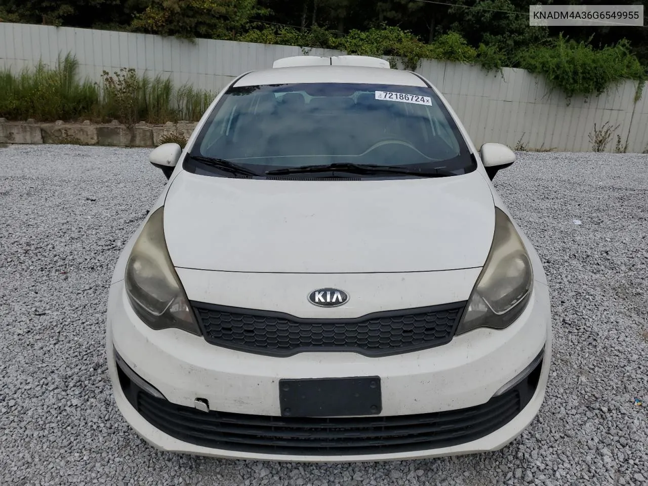 KNADM4A36G6549955 2016 Kia Rio Lx