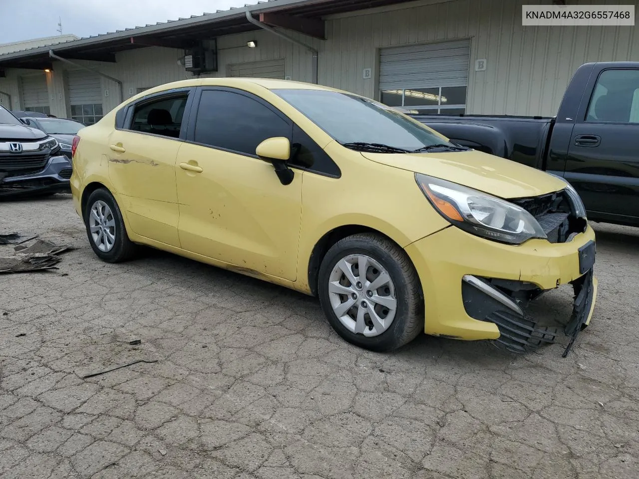 KNADM4A32G6557468 2016 Kia Rio Lx