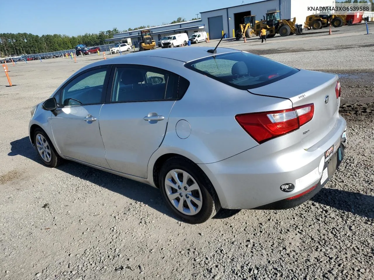 2016 Kia Rio Lx VIN: KNADM4A3XG6539588 Lot: 73530454