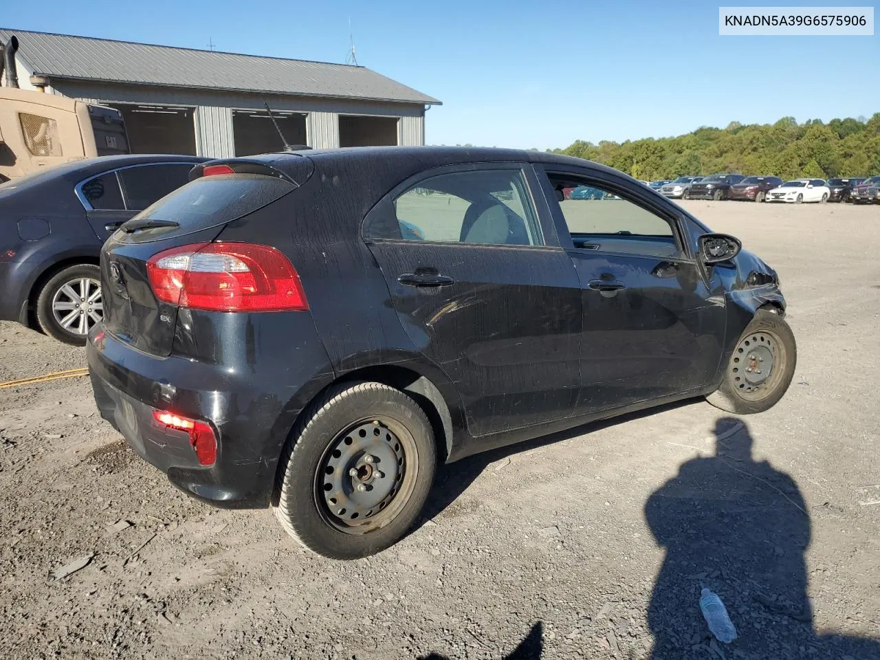 KNADN5A39G6575906 2016 Kia Rio Ex