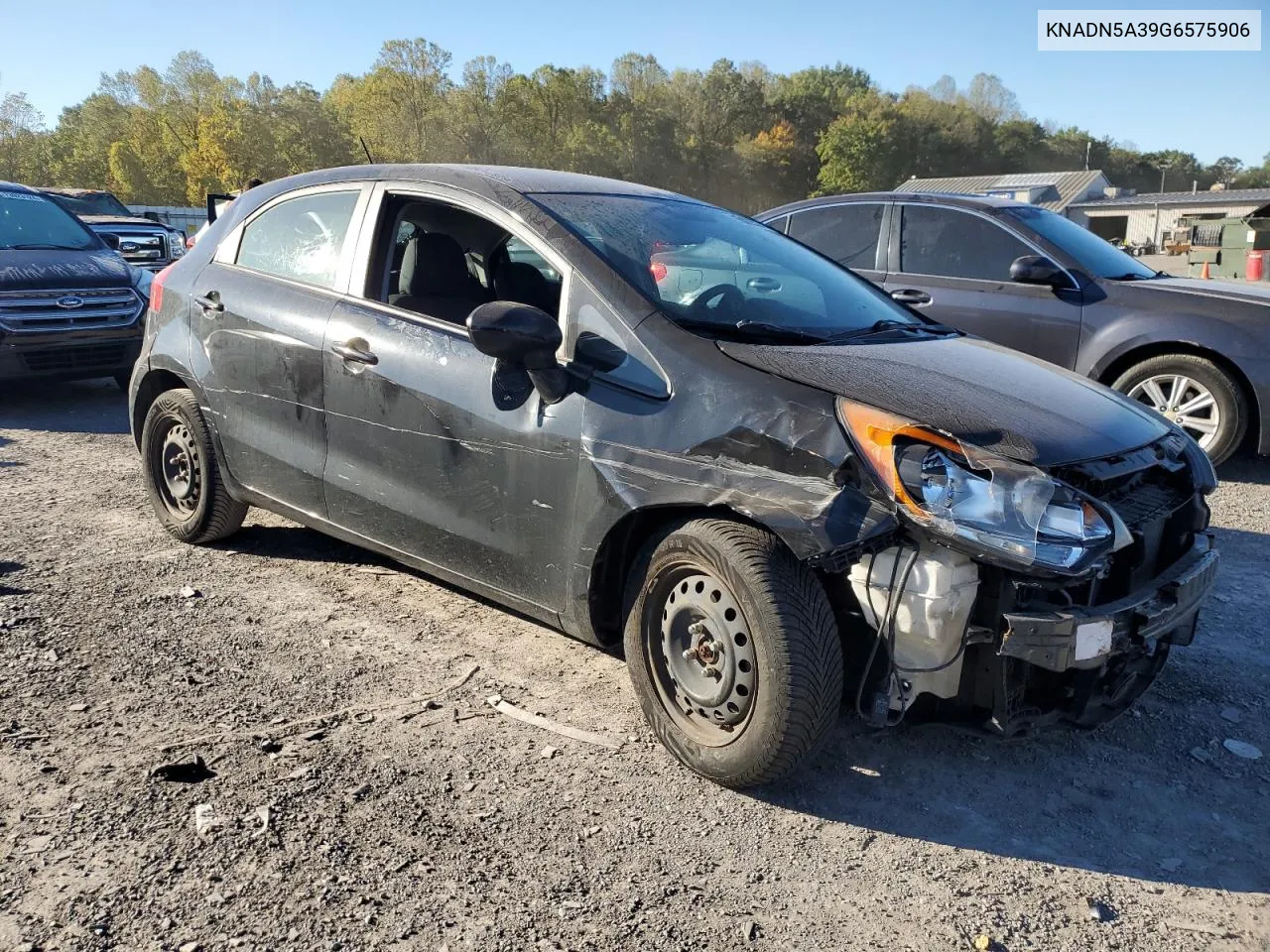 KNADN5A39G6575906 2016 Kia Rio Ex