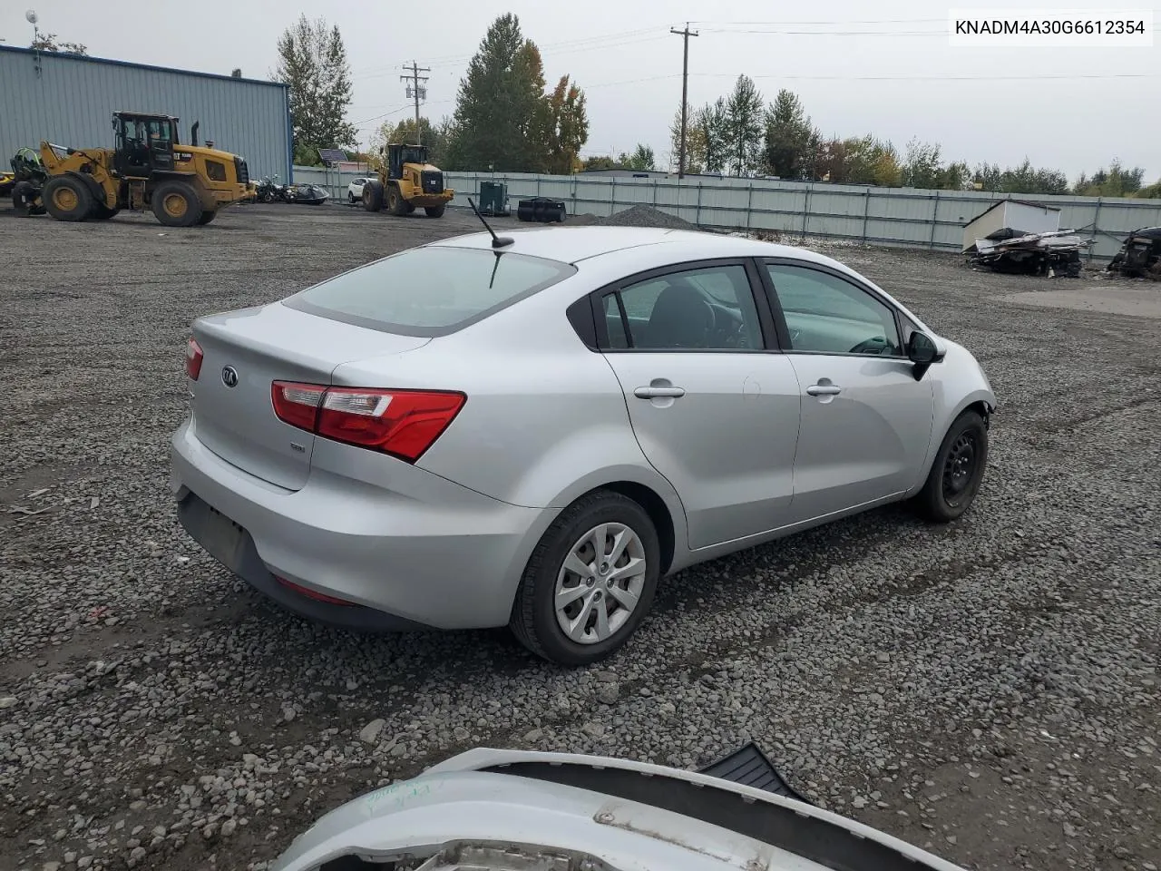 2016 Kia Rio Lx VIN: KNADM4A30G6612354 Lot: 76824434