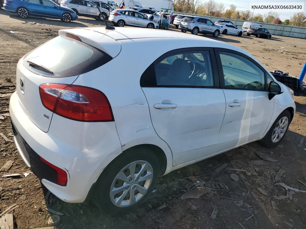 KNADM5A3XG6633430 2016 Kia Rio Lx