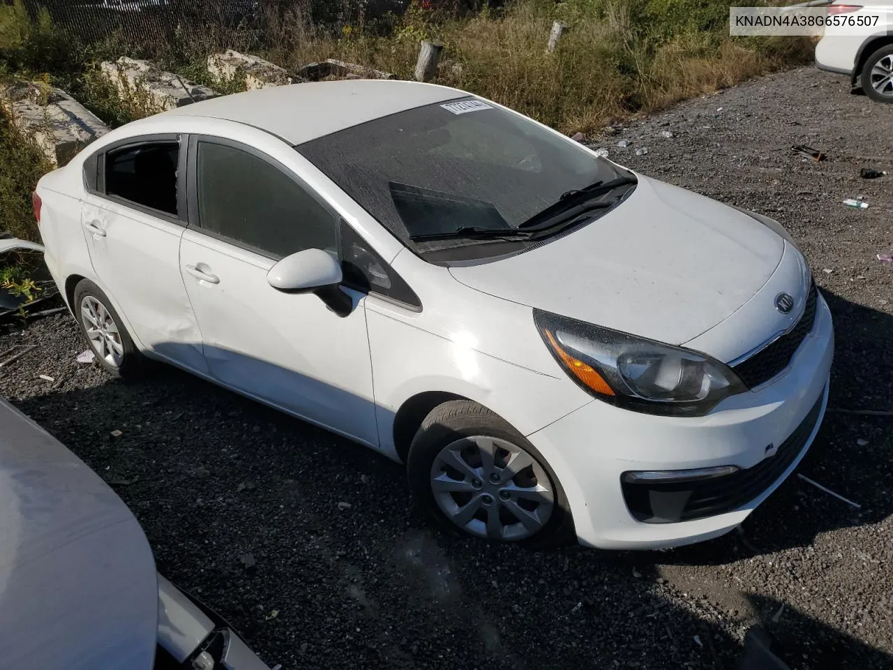 2016 Kia Rio Ex VIN: KNADN4A38G6576507 Lot: 77274744