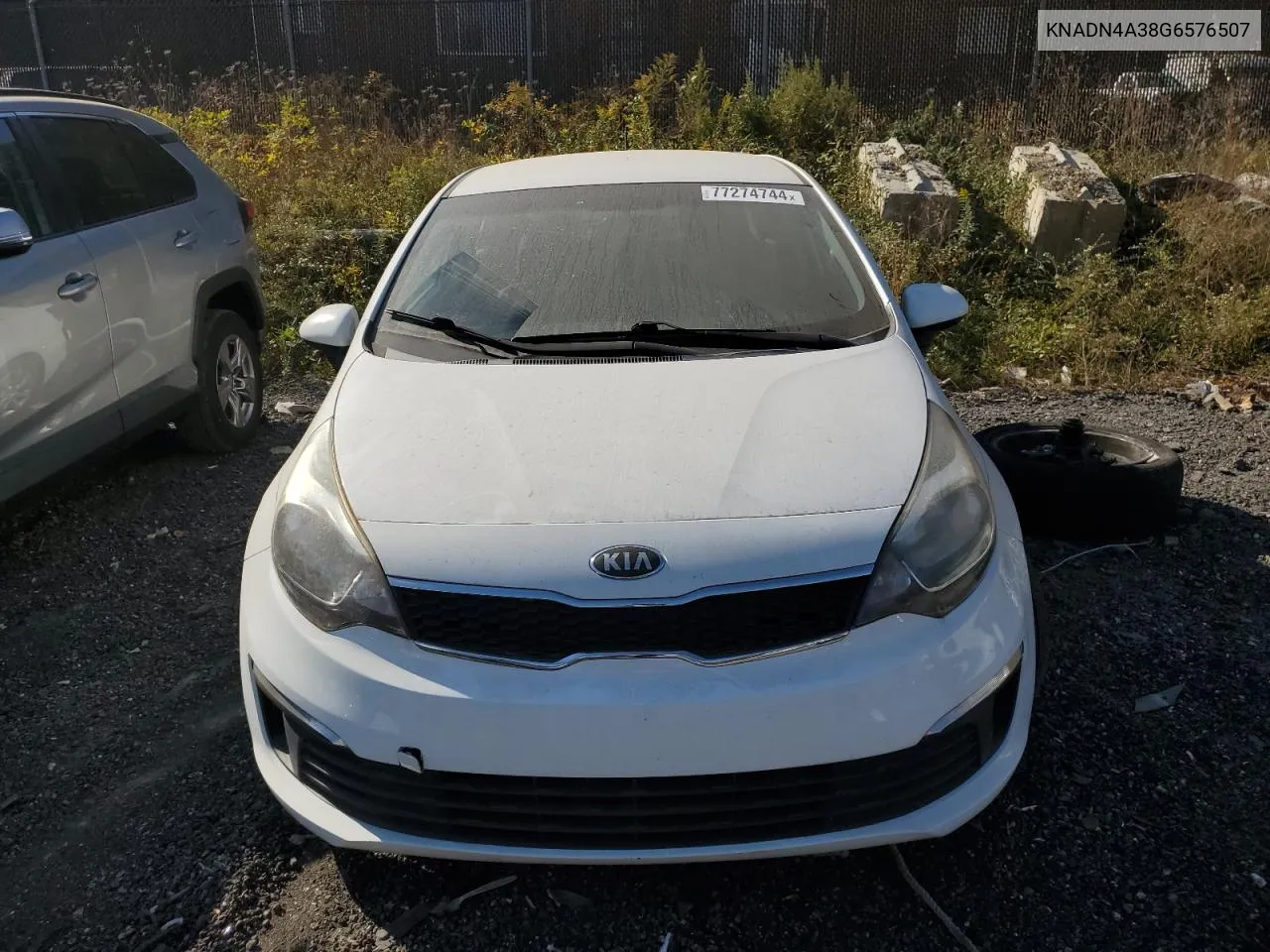 KNADN4A38G6576507 2016 Kia Rio Ex