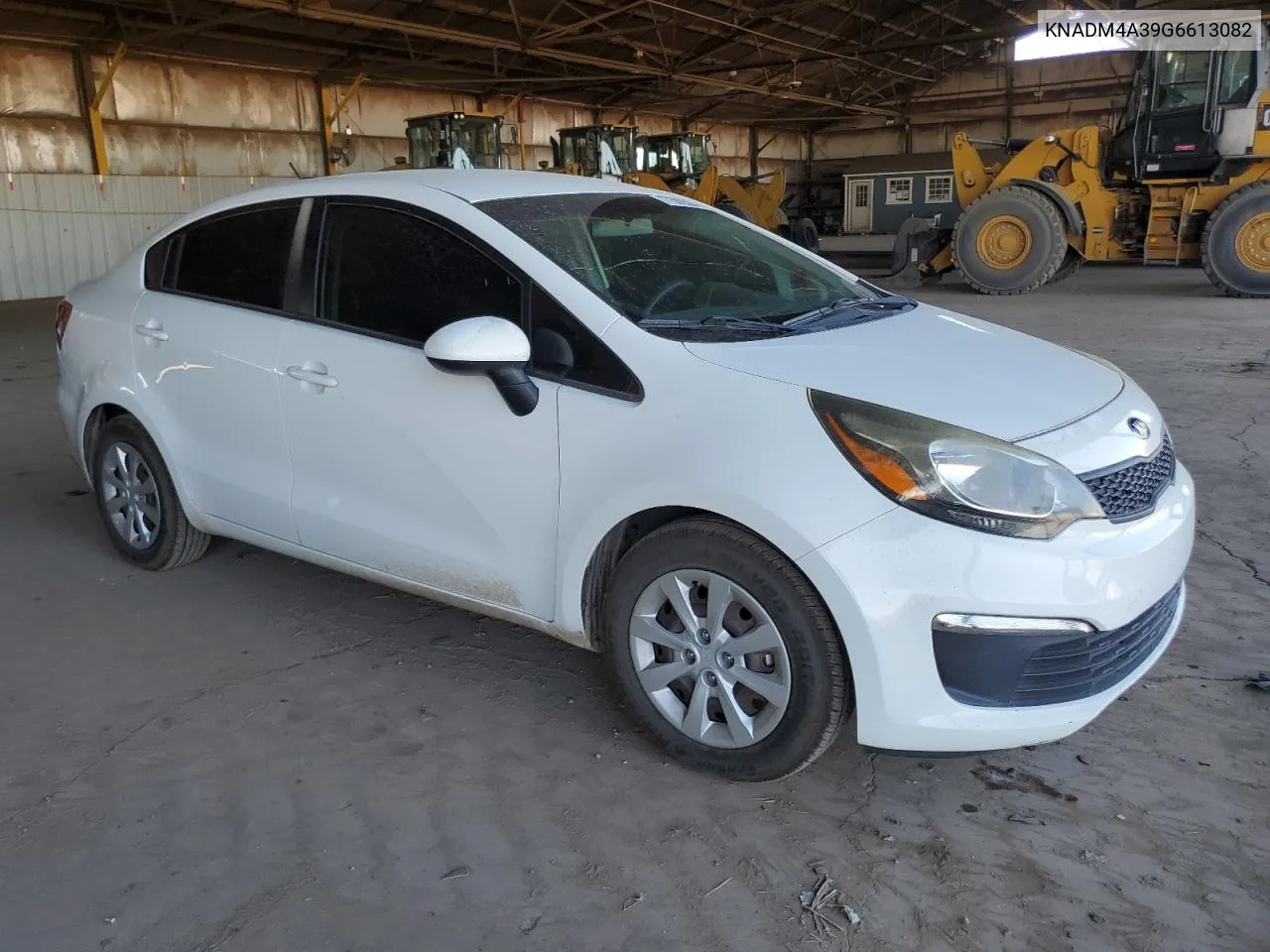 2016 Kia Rio Lx VIN: KNADM4A39G6613082 Lot: 77500524