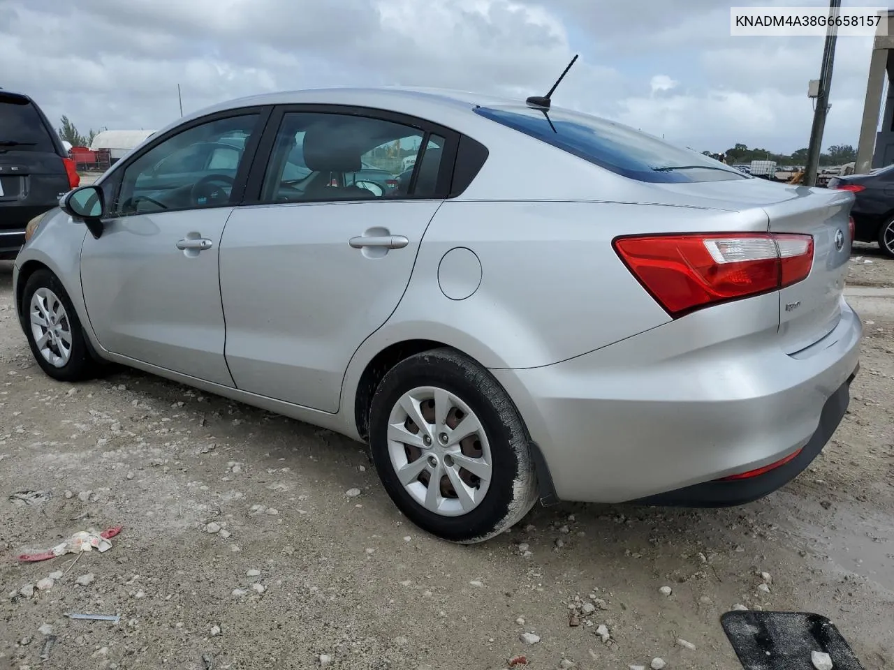 2016 Kia Rio Lx VIN: KNADM4A38G6658157 Lot: 79502274