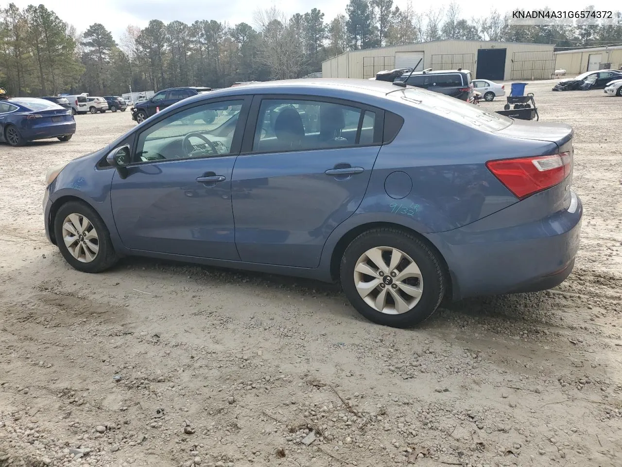 2016 Kia Rio Ex VIN: KNADN4A31G6574372 Lot: 79624814