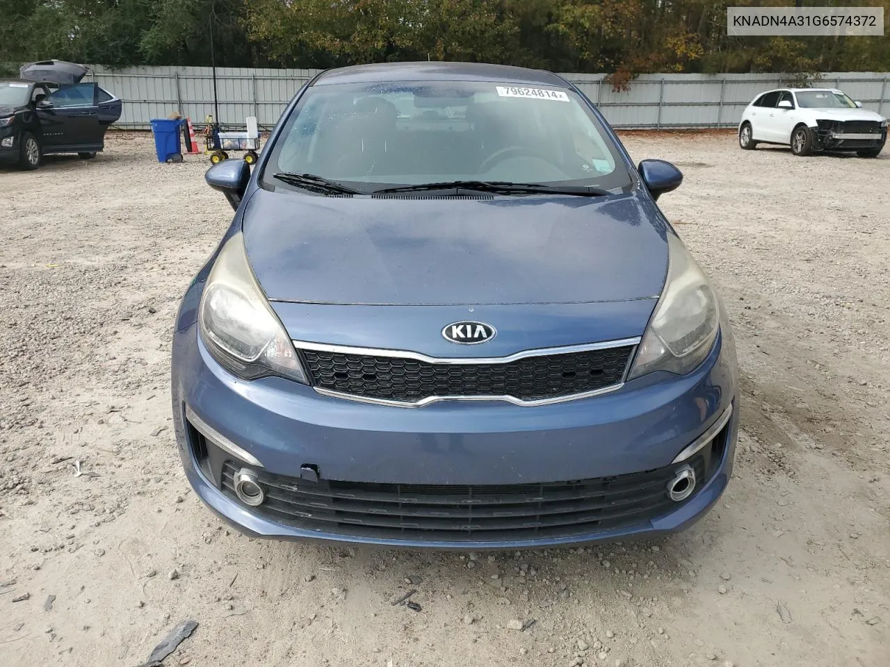 2016 Kia Rio Ex VIN: KNADN4A31G6574372 Lot: 79624814