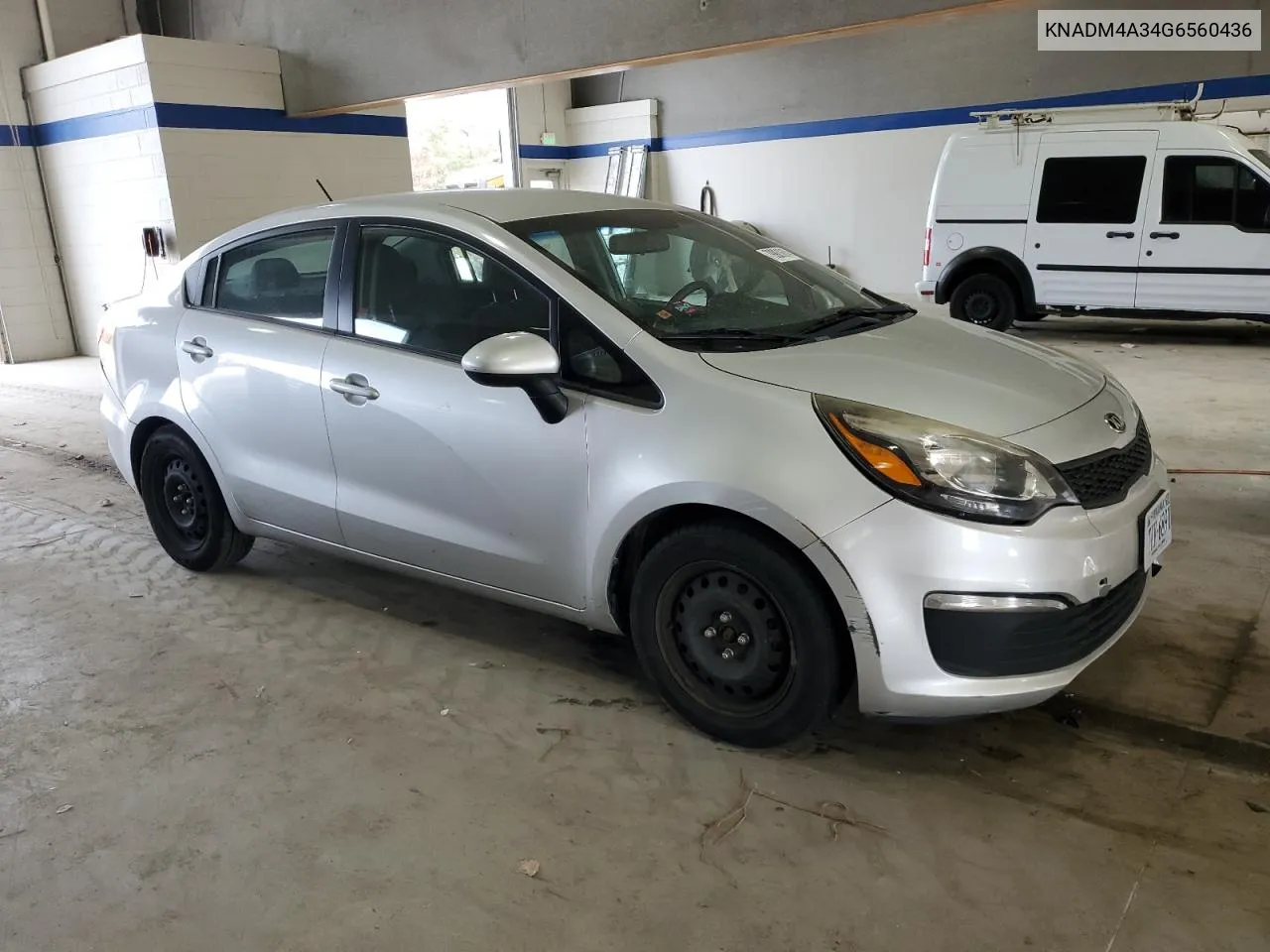 2016 Kia Rio Lx VIN: KNADM4A34G6560436 Lot: 79901614