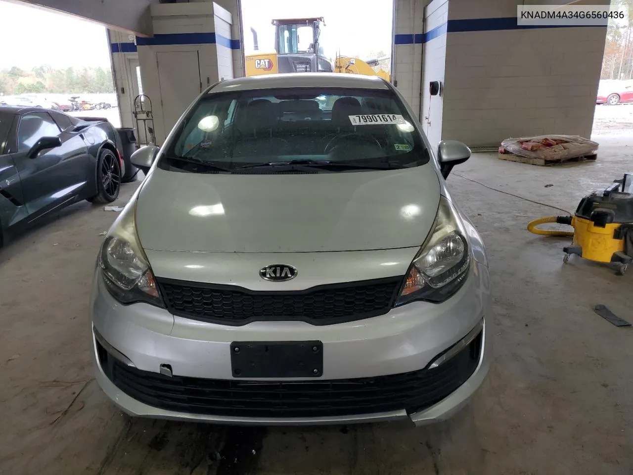 2016 Kia Rio Lx VIN: KNADM4A34G6560436 Lot: 79901614