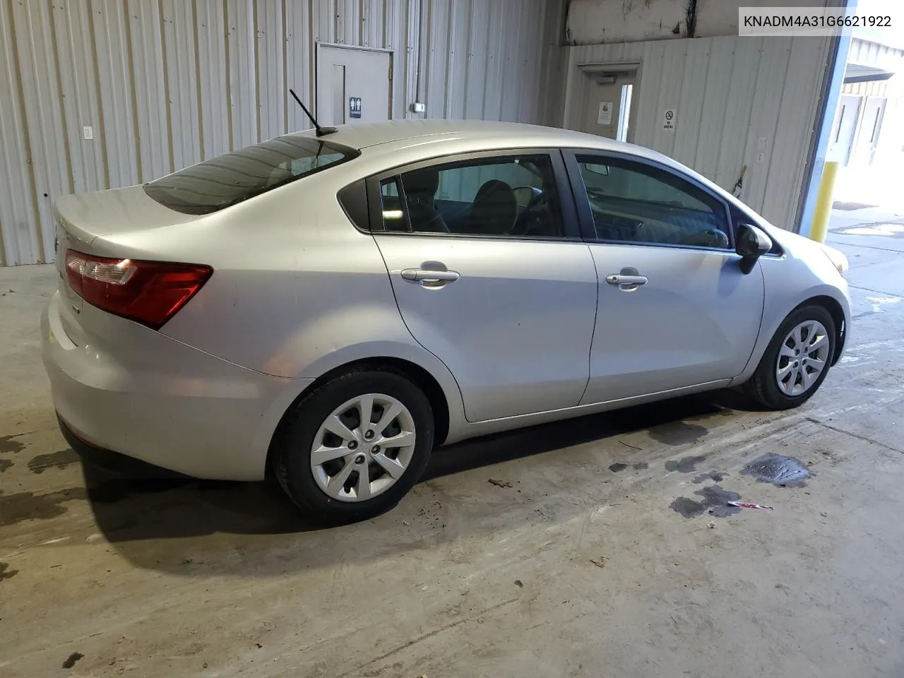 2016 Kia Rio Lx VIN: KNADM4A31G6621922 Lot: 80262064