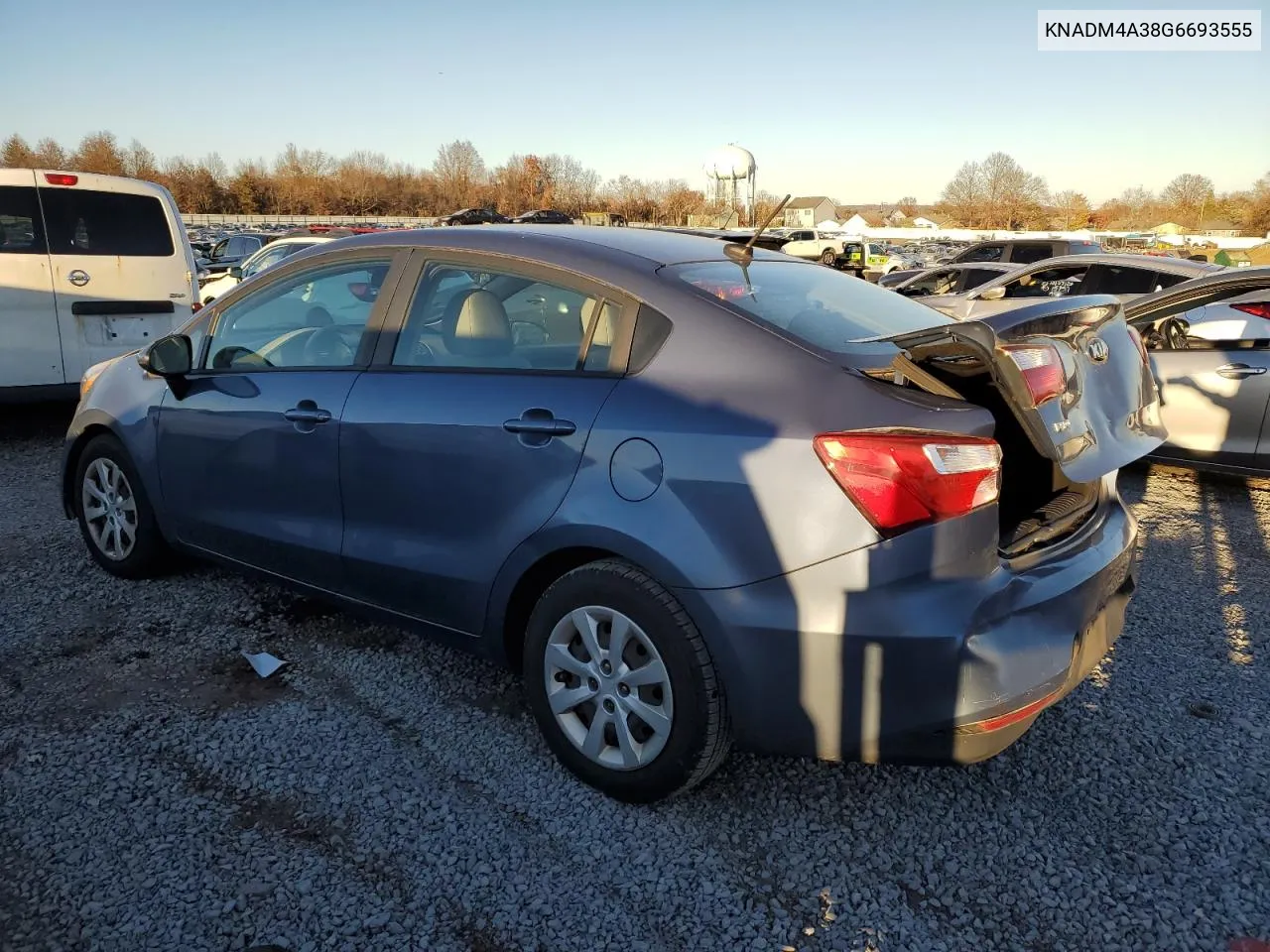 KNADM4A38G6693555 2016 Kia Rio Lx