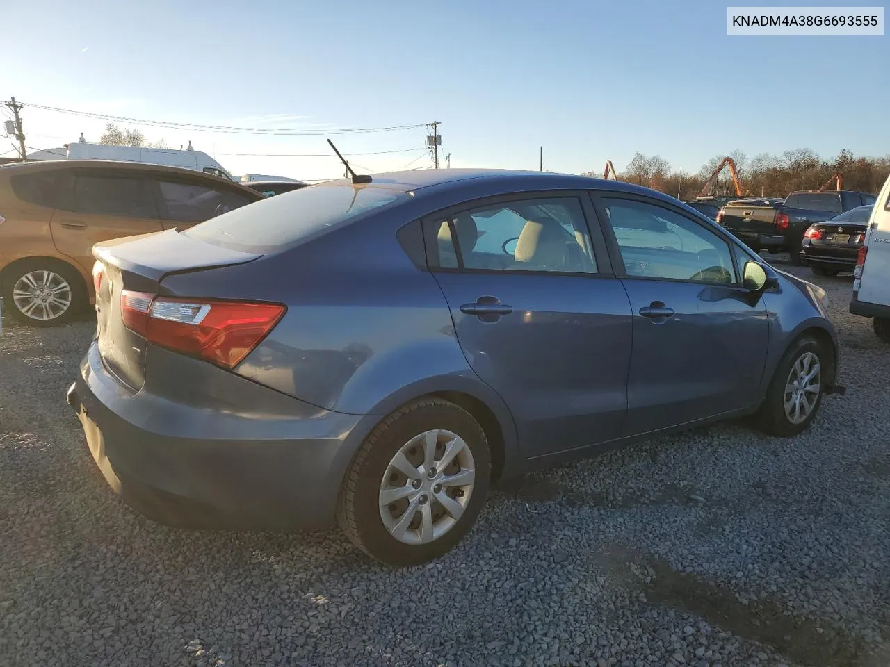 KNADM4A38G6693555 2016 Kia Rio Lx