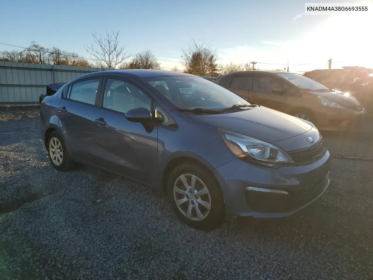 KNADM4A38G6693555 2016 Kia Rio Lx